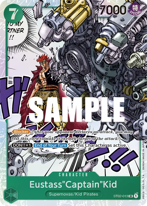 Eustass"Captain"Kid, Worst Generation #ST02-013
