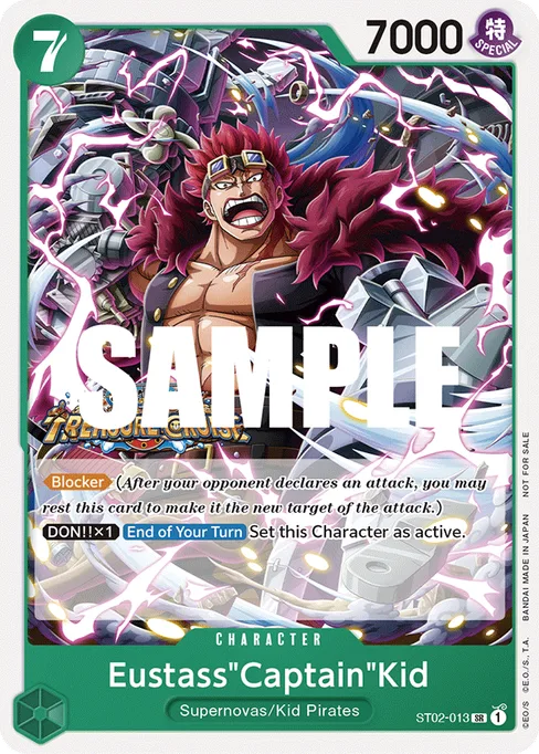 Eustass"Captain"Kid, Worst Generation #ST02-013_p1