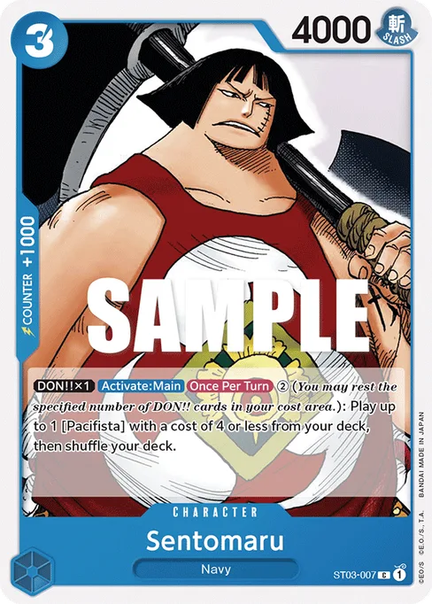 Sentomaru, The Seven Warlords of the Sea #ST03-007