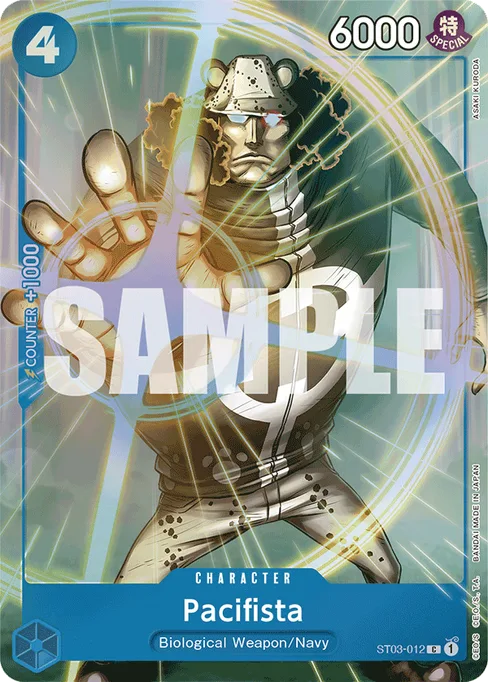 Pacifista, ST03-012, Parallel 1, English
