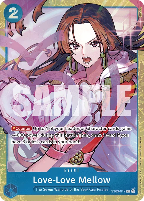 Love-Love Mellow, The Seven Warlords of the Sea #ST03-017_p1