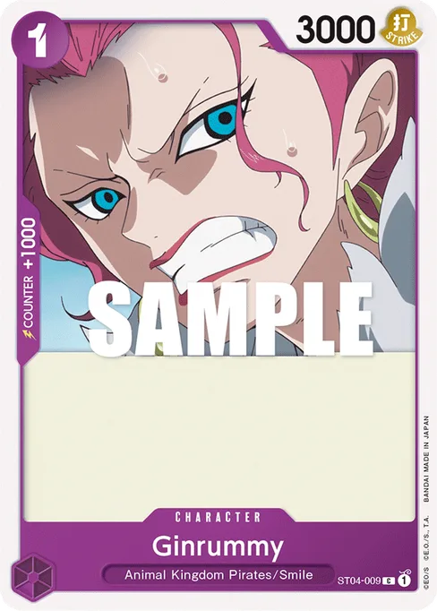 Ginrummy, Animal Kingdom Pirates #ST04-009