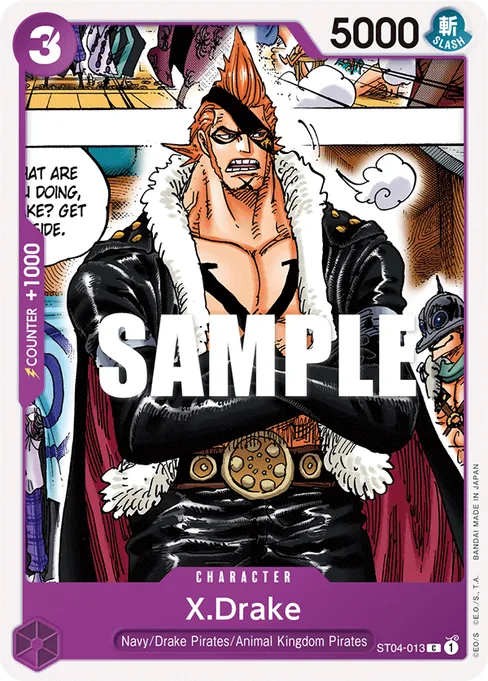 X.Drake, Animal Kingdom Pirates #ST04-013