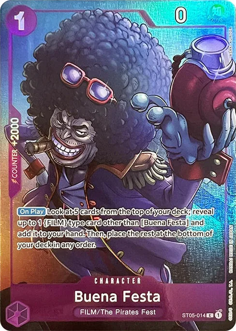Buena Festa, ST05-014, Parallel 2, English