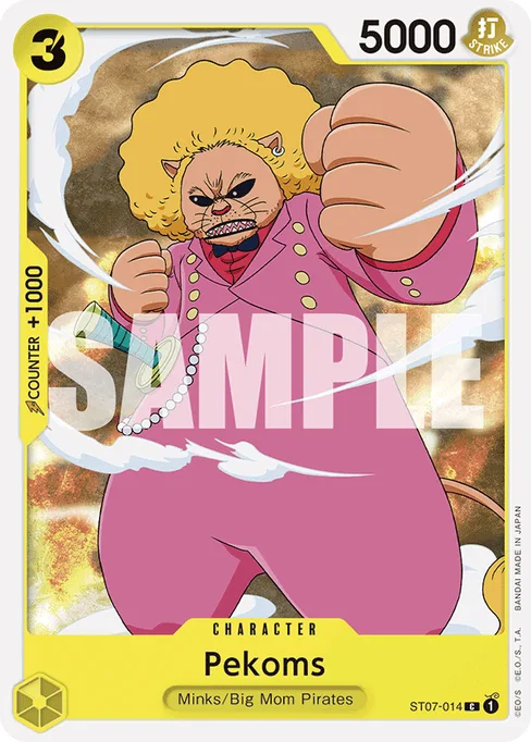 Pekoms, ST07-014, Reprint 1, English