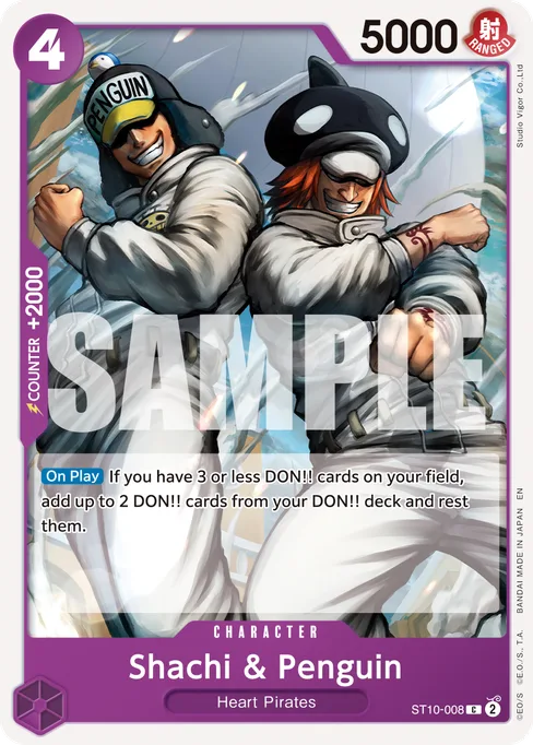 Shachi & Penguin, ST10-008, Reprint 1, English