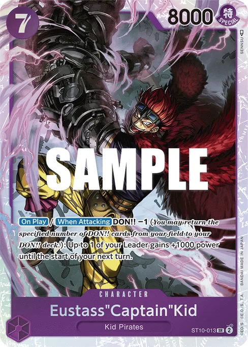 Eustass"Captain"Kid, ST10-013, Base, English