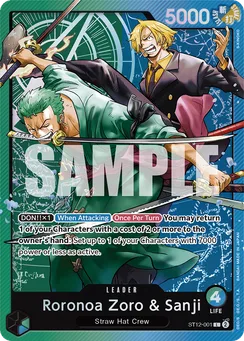 Roronoa Zoro & Sanji, Normal