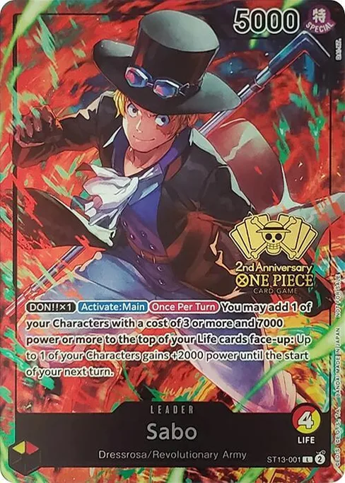 Sabo, ST13-001, Parallel 3, English