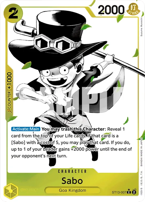 Sabo, The Three Brothers #ST13-007_p1