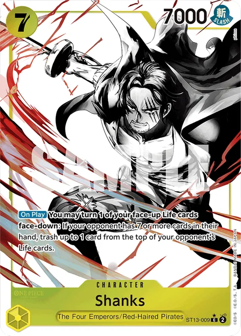 Shanks, The Three Brothers #ST13-009_p1