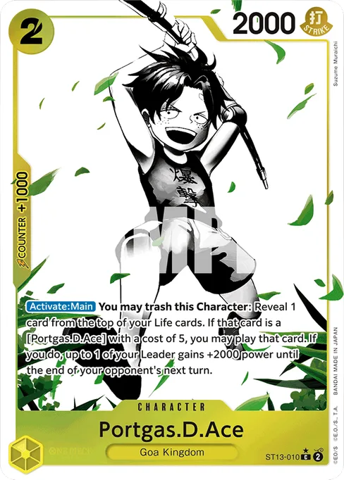 Portgas.D.Ace, The Three Brothers #ST13-010_p1