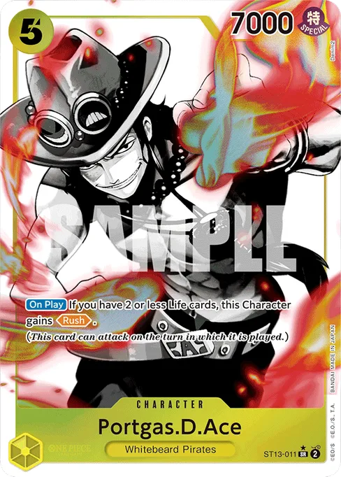 Portgas.D.Ace, The Three Brothers #ST13-011_p1