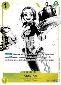 Makino, Normal