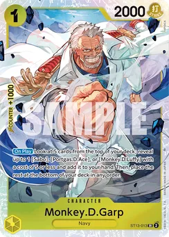 Monkey.D.Garp, Normal