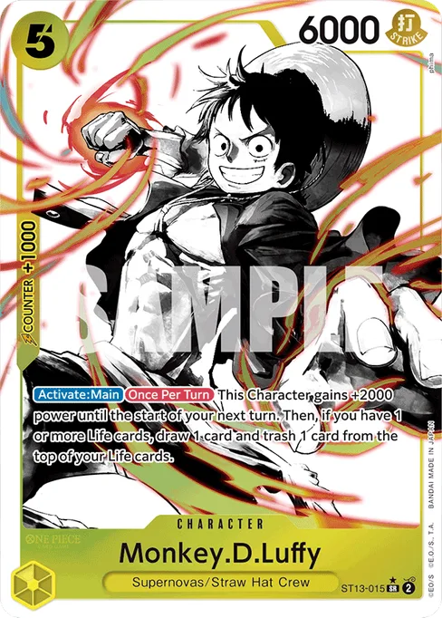 Monkey.D.Luffy, The Three Brothers #ST13-015_p1