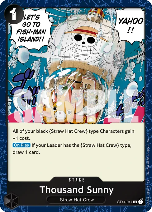Thousand Sunny, 3D2Y #ST14-017_p1