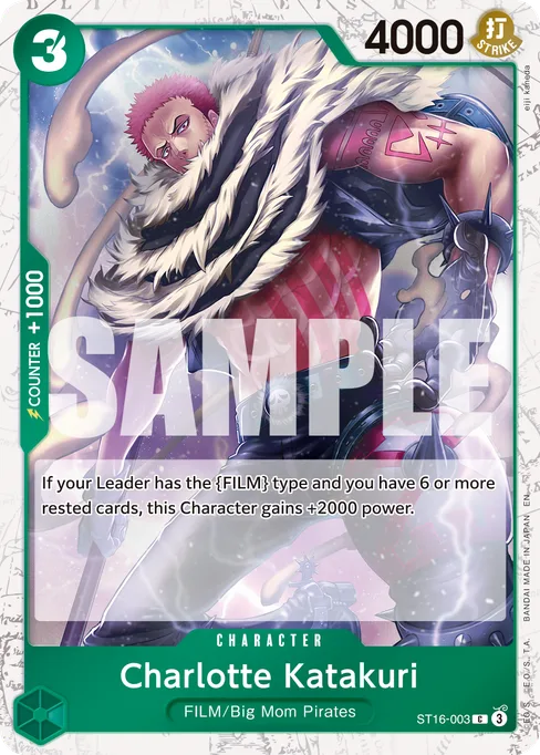 Charlotte Katakuri, ST16-003, Parallel 1, English