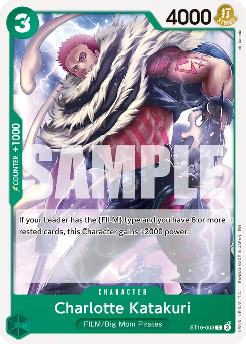 Charlotte Katakuri, ST16-003, Reprint 1, English