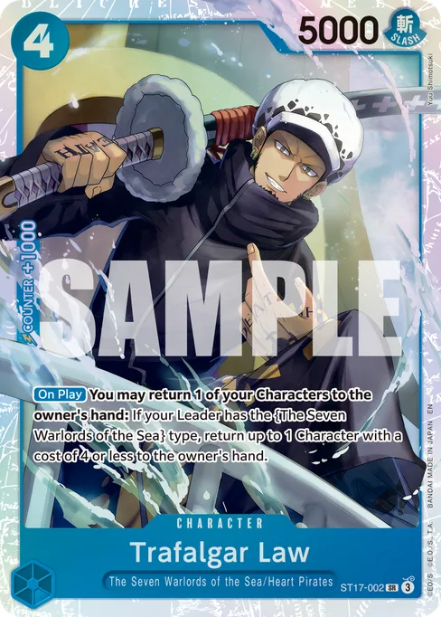 Trafalgar Law, ST17-002, Reprint 1, English