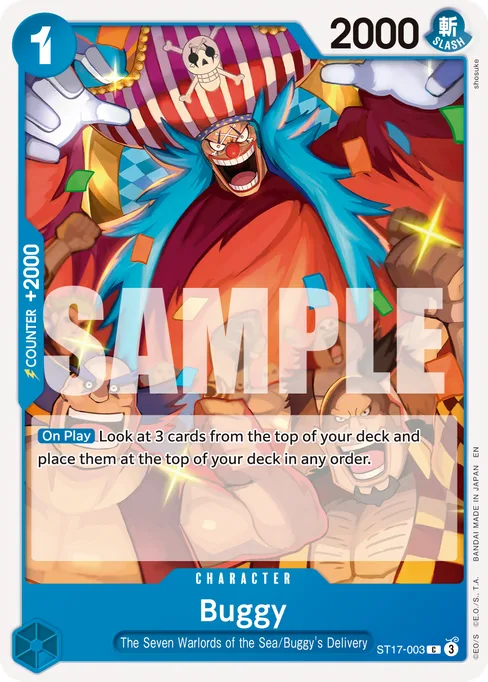 Buggy, ST17-003, Reprint 1, English