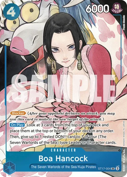 Boa Hancock, ST17-004, Parallel 1, English