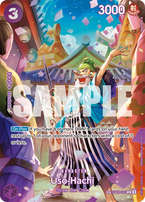 Uso-Hachi, Purple Monkey.D.Luffy #ST18-001_p1