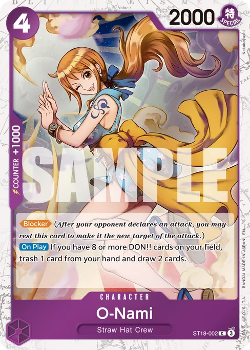 O-Nami, Purple Monkey.D.Luffy #ST18-002_p1