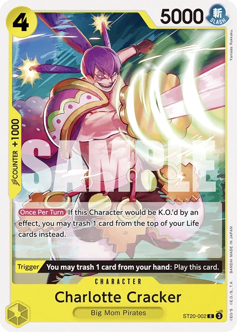 Charlotte Cracker, Yellow Charlotte Katakuri #ST20-002