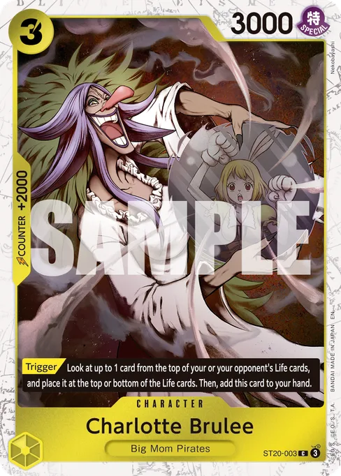 Charlotte Brulee, Yellow Charlotte Katakuri #ST20-003_p1