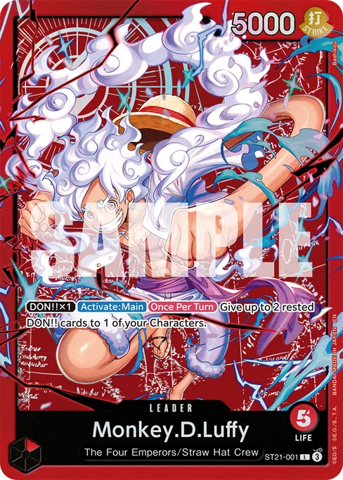 Monkey.D.Luffy, GEAR5 #ST21-001_p2