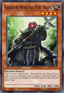 Karakuri Muso mdl 818 "Haipa"