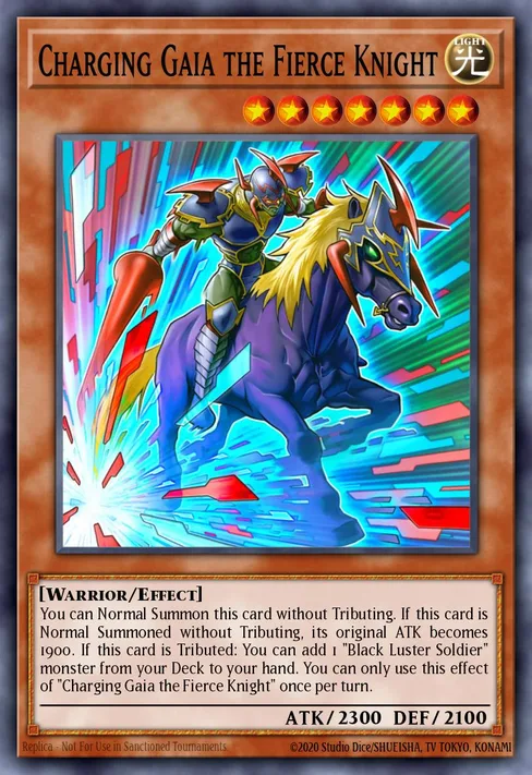 Charging Gaia the Fierce Knight, Speed Duel Tournament Pack 3 #STP3-EN003