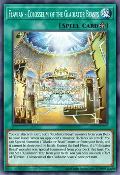 Flavian - Colosseum of the Gladiator Beasts