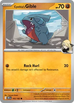Cynthia's Gible, Normal
