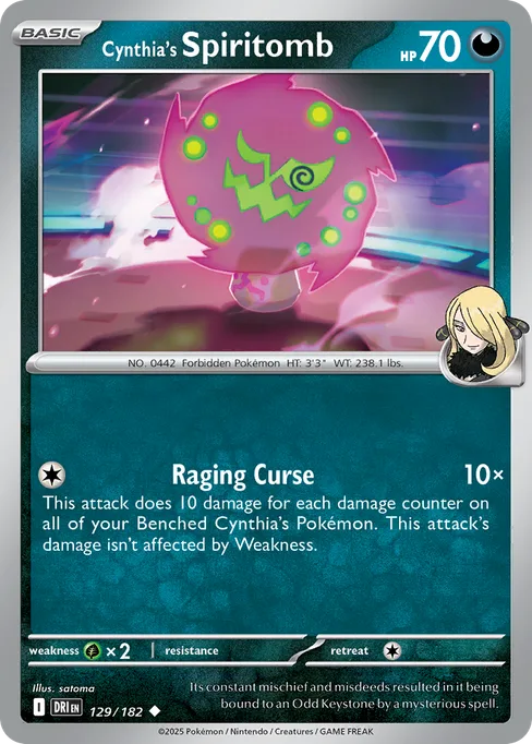 Cynthia's Spiritomb, Destined Rivals #129