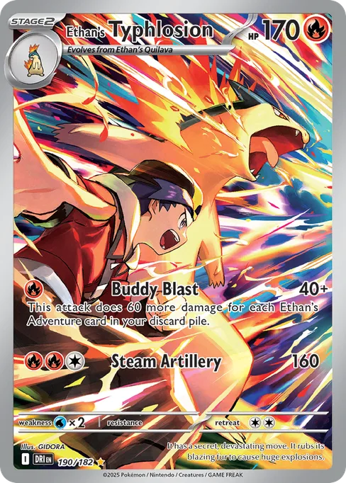Ethan's Typhlosion, Destined Rivals #190