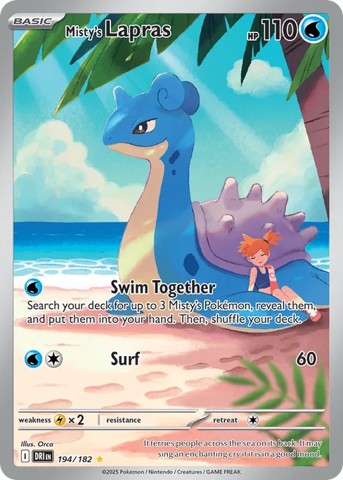 Misty's Lapras, Destined Rivals #194