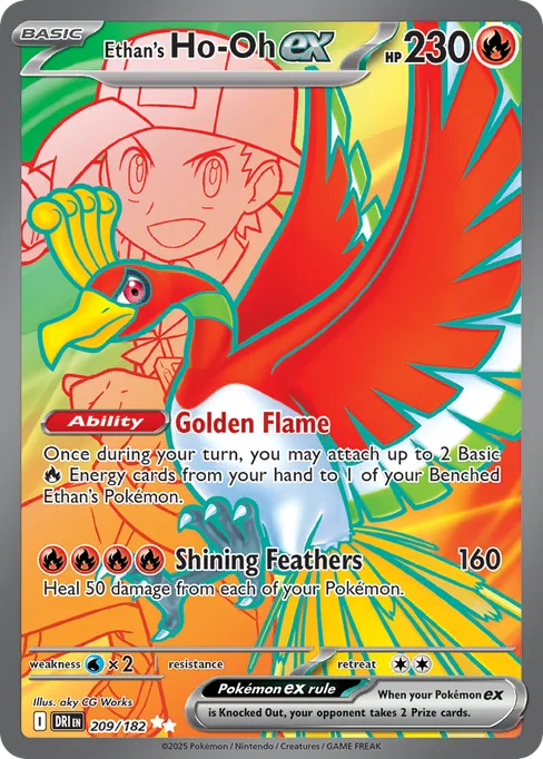 Ethan's Ho-Oh ex, Destined Rivals #209