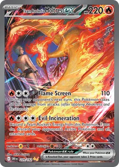 Team Rocket's Moltres ex, Holofoil