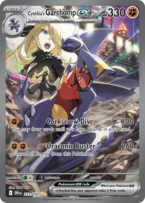 Cynthia's Garchomp ex, Destined Rivals #232