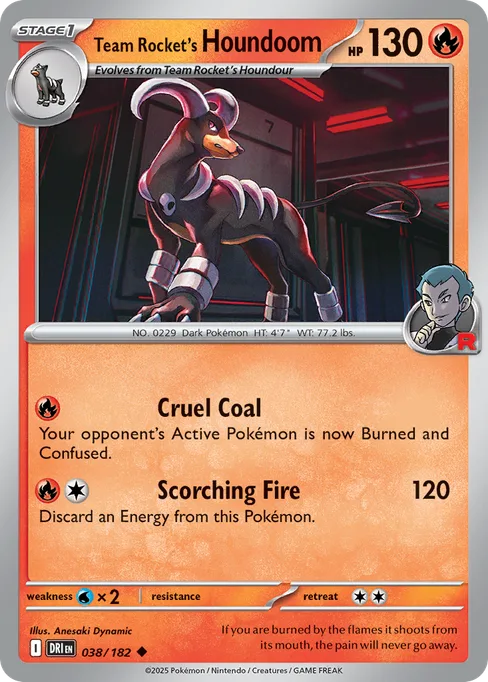 Team Rocket's Houndoom, Destined Rivals #38