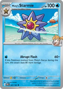 Misty's Starmie, Normal