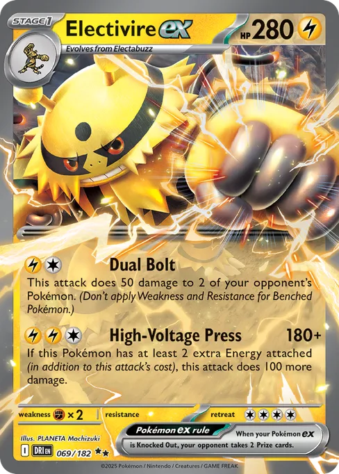 Electivire ex, Destined Rivals #69