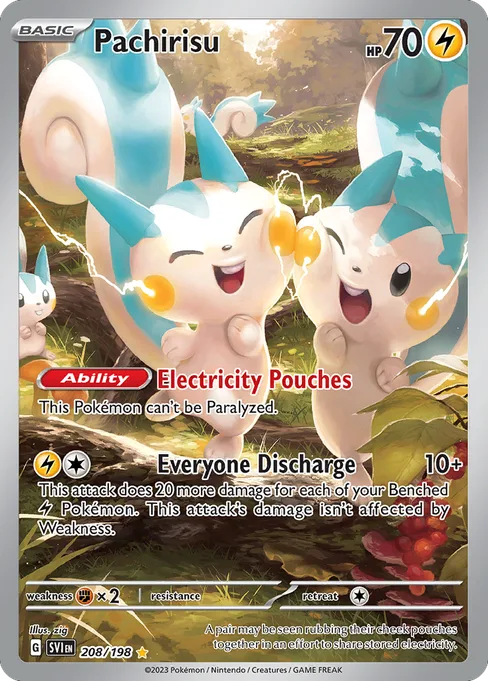 Pachirisu, Scarlet & Violet #208