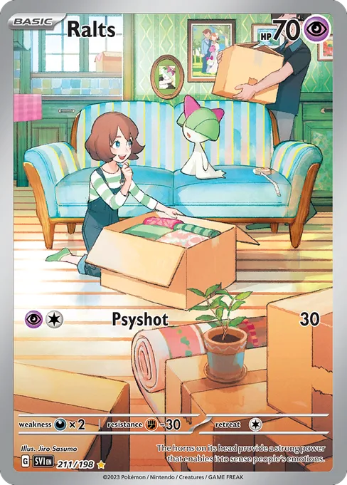 Ralts, Scarlet & Violet #211