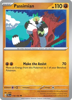 Passimian, Normal