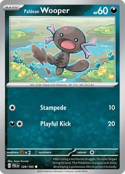 Paldean Wooper, Normal