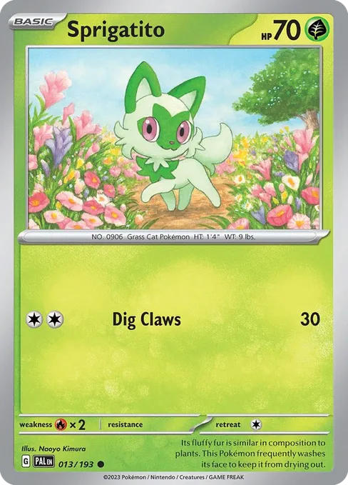 Sprigatito, Paldea Evolved #13