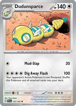 Dudunsparce, Normal